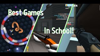 Top five games to play in school!