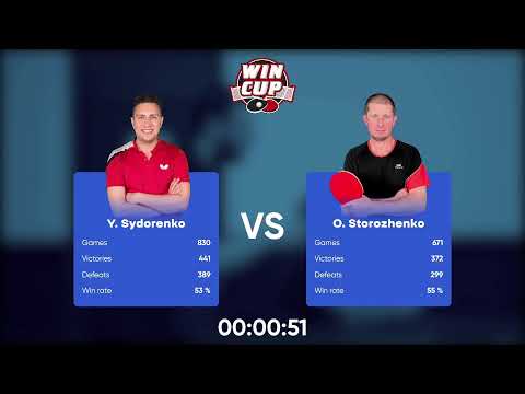 13:00 Oleksandr Hrebelnyi 3 - 0 Oleksii Zaiets West 1 WIN CUP 06.11.2022 | TABLE TENNIS WINCUP