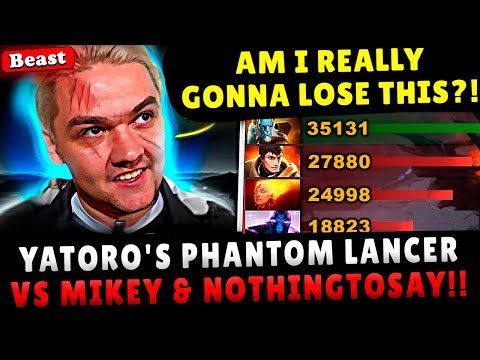 Yatoro Goes 1vs9 Mode Bc His Team Is USELESS