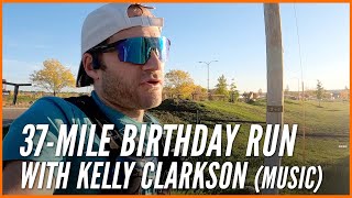 37 Mile Birthday Run with Kelly Clarkson (music) + HAYLOU PurFree Bone Conduction Headphones Review