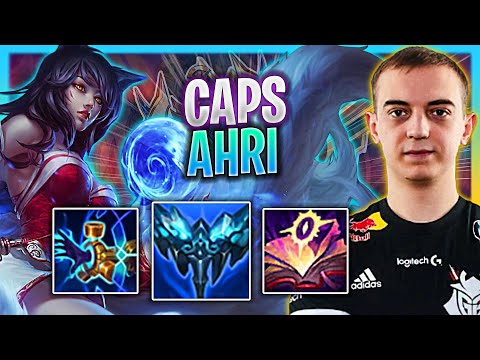 CAPS IS INSANE WITH AHRI! | G2 Caps Plays Ahri Mid vs Zed!  Season 2023