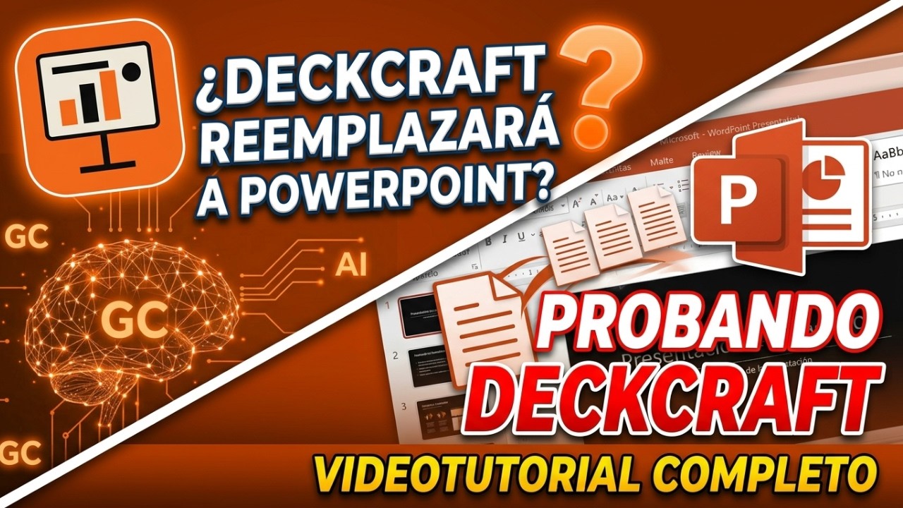 Probando PowerPoint gratis con su clon DeckCraft