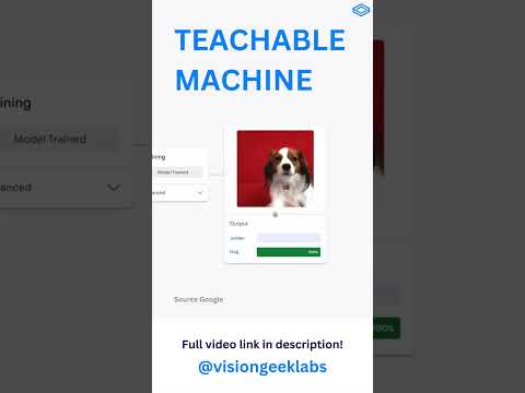 Machine learning without coding inside browser Teachable Machine