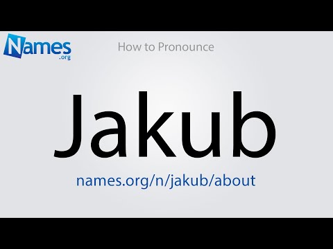 How to Pronounce Jakub