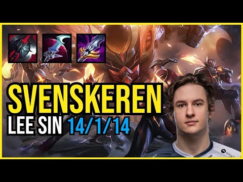 SVENSKEREN - LEE SIN vs. KHA'ZIX Jungle | NA GRANDMASTER | PATCH 11.2