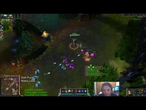 League of Legends S4 Ranked Graves/Blitzcrank vs Jinx/Thresh