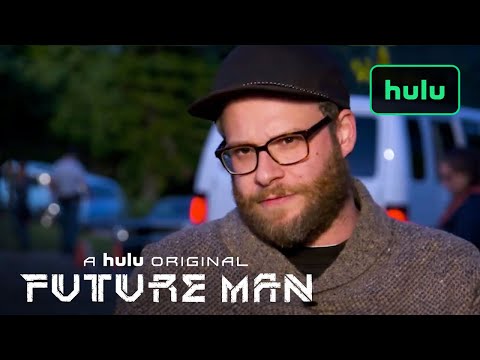 Thumbnail of the video: On Set with Seth Rogen • Future Man on Hulu