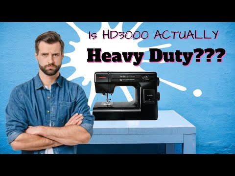 Follow Up On The Janome HD3000 Situation