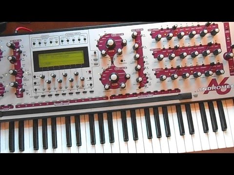 Alesis Andromeda Analog Synthesizer Demo #2 Ecstasy