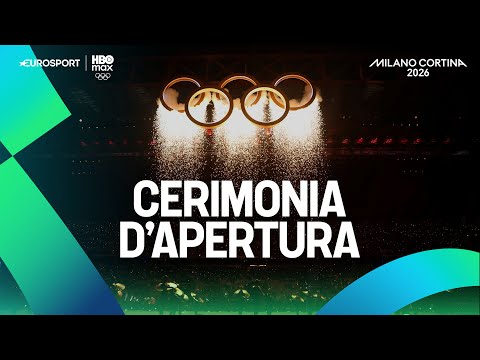Le OLIMPIADI sono INIZIATE! Il meglio della CERIMONIA d'Apertura | #MilanoCortina2026
