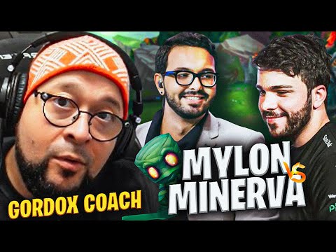 DEI COACH DE AMUMU PRO MYLON E O MINERVA CAIU NO TIME INIMIGO | League of Legends