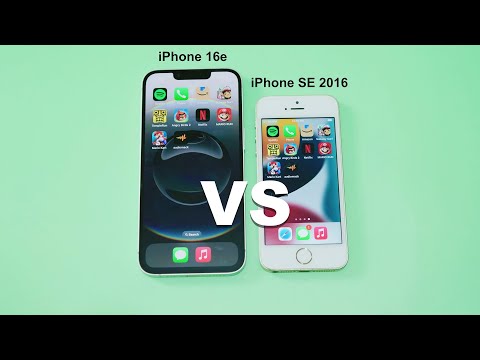 iPhone SE 2016 VS iPhone 16e – Speed TEST