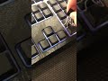 How to pull out key caps without key cap remover - Use a Binder Clip