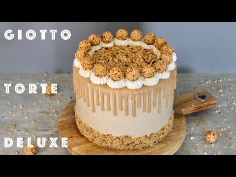 Giotto Torte Deluxe | Die LECKERSTE Haselnusstorte | mit Rührteigböden & Mascarpone-Haselnuss-Creme