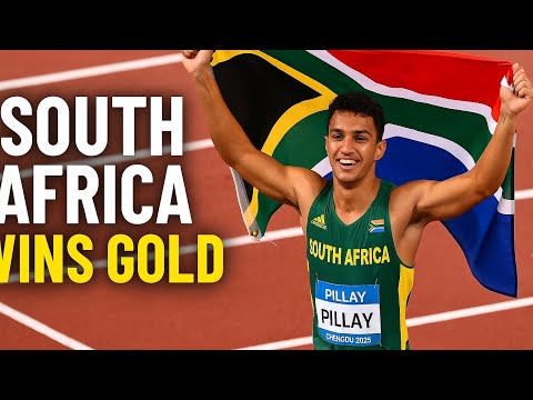 🏅 LYTHE PILLAY WINS GOLD! South Africa Shines at 2025 World University Games 🌍🇿🇦