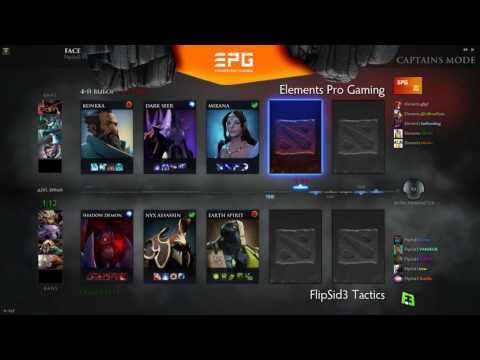 Elements Pro Gaming vs Flipsid3 Tactics bo1 @ Dota Pit Season 5 Quali.