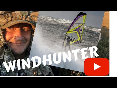 Windsurfing In Sweden, Gislövshammar 2016