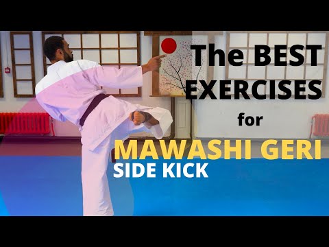 Exercises for your Mawashi Geri / Roundhouse Kick - Shotokan Karate