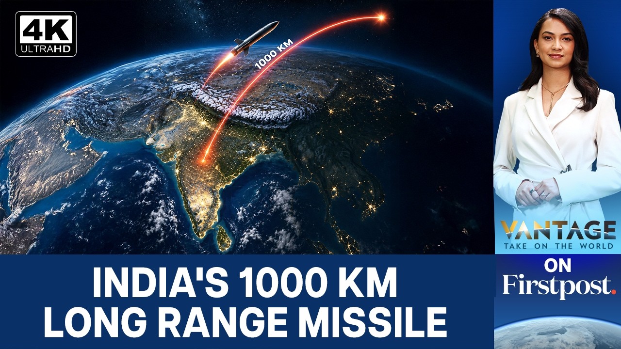 India Unveils Long-Range Missile Capable of Reaching Pakistan and China | Vantage on Firstpost | 4K