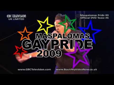 Maspalomas Pride 2009 - DVD Tease #6 - Angie Brown entertains the audience