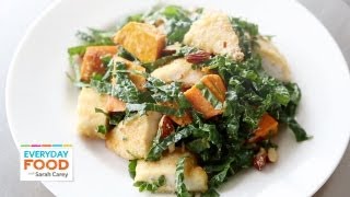Kale Salad with Chicken and Sweet Potato | Everyday Food with Sarah Carey