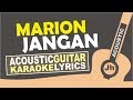 Marion Jola - Jangan ft. Rayi Putra (Karaoke Acoustic) I Jhacoustic