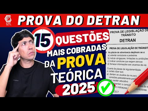 Traffic Legislation - 15-Question Practice Test for the 2025 DETRAN Exam - Review for the 2025 DE...