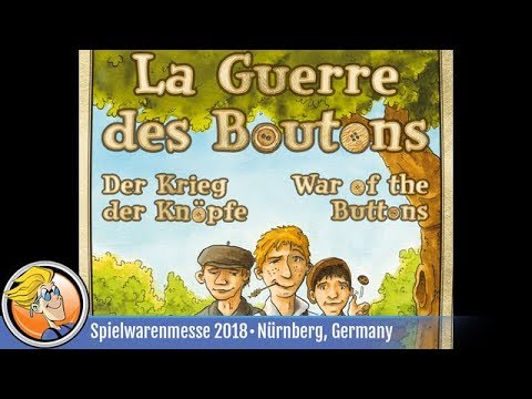 War of the Buttons — game preview at Spielwarenmesse 2018