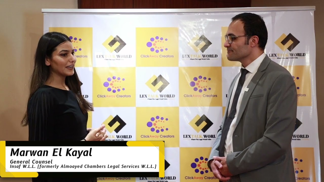 Marwan El Kayal sharing his thoughts on the LexTalk World Conference, Dubai 2022