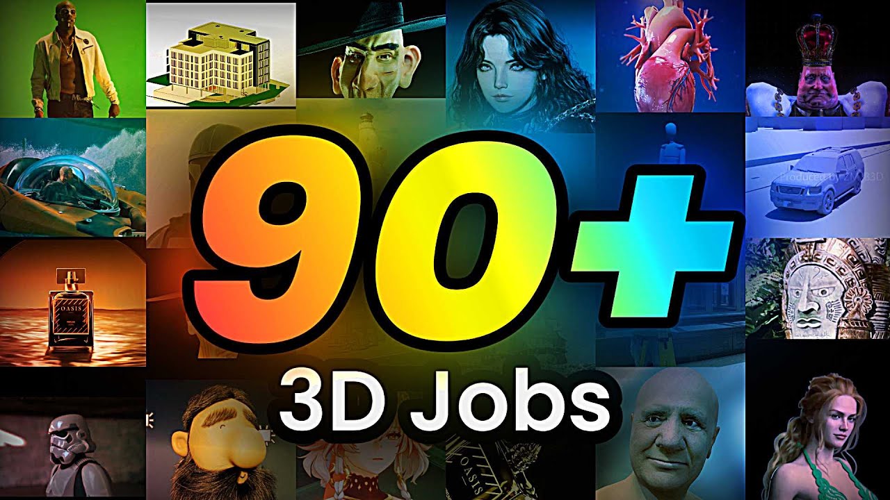 Every 3D Job Explained.