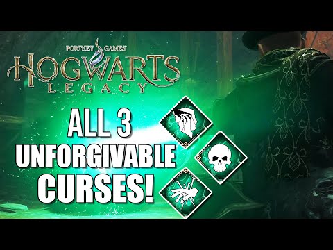 How To Unlock ALL 3 UNFORGIVABLE CURSES in Hogwarts Legacy (Avada Kedavra, Crucio, and Imperio)