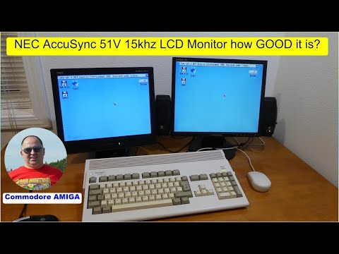 NEC AccuSync 51V 15khz LCD Monitor using on Commodore Amiga 500/600/1200 how GOOD it is?