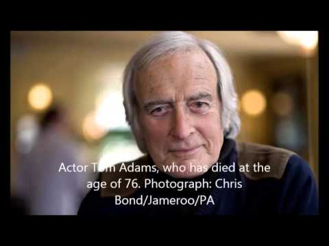Great Escape Actor Tom Adams Dies Of Cancer At 76