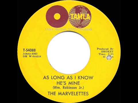 1963 HITS ARCHIVE: As Long As I Know He’s Mine - Marvelettes