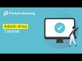 Admin Area Guide Parents Booking