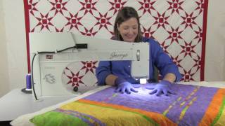 George sit-down quilting machine from APQS