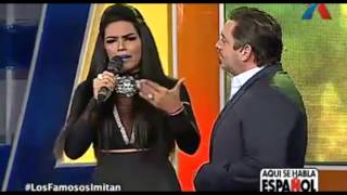 Ibelka Ulerio imita a Milka La Mas Dura