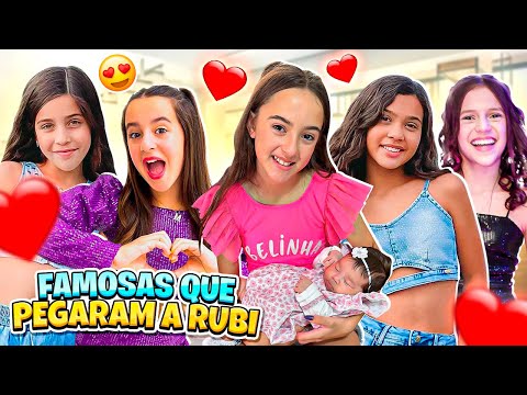 Famosas que pegaram a RUBI - BELINHA, IRMAS PINA, JESSICA SOUSA E MARCELA JARDIM