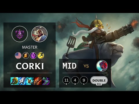 Corki Mid vs Yone - NA Master Patch 11.3