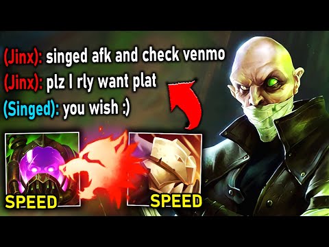 I BEAT THE ENEMY SO BAD THEY OFFERED ME MONEY TO THROW! - League of Legends