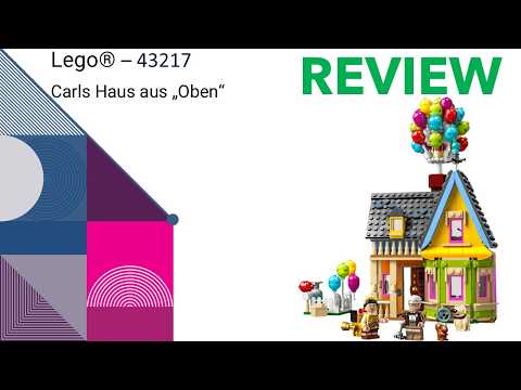 LEGO® - 43217 - Carls Haus "Oben" Disney®(Review) # Ben's Lego ® / Klemmbausteine Welt - Video 277