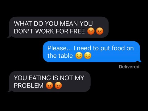 the most entitled CHOOSING BEGGARS of all time