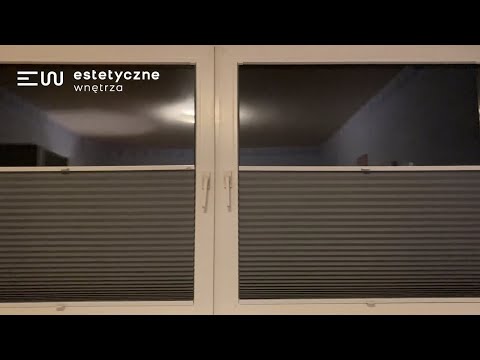 montaż rolet plisowanych w Policach