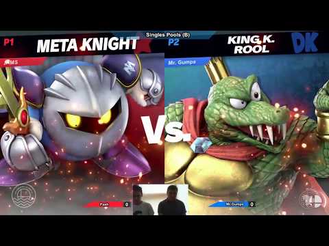 WaveSmash Ultimate 4.5 - Singles Pools - Pash vs Mr Grumps