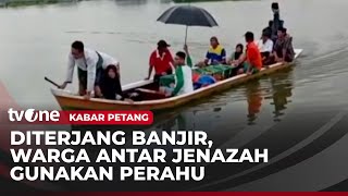 Download lagu VIRAL! Terobos Banjir, Warga Antar Jenazah Pakai Perahu | Kabar Petang mp3