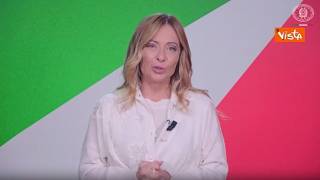 L'intervento di Meloni al Festival delle Regioni: «L'Italia è prima in Ue per avanzamento finanzi...