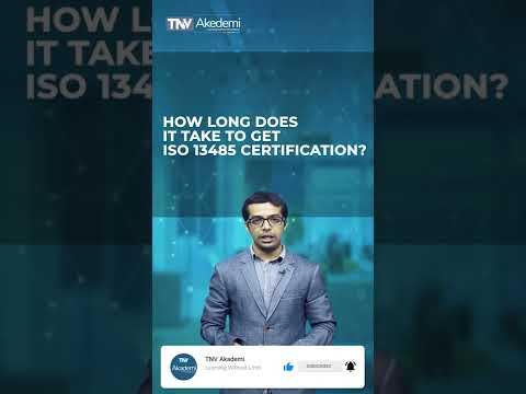 Iso 13485 certification service