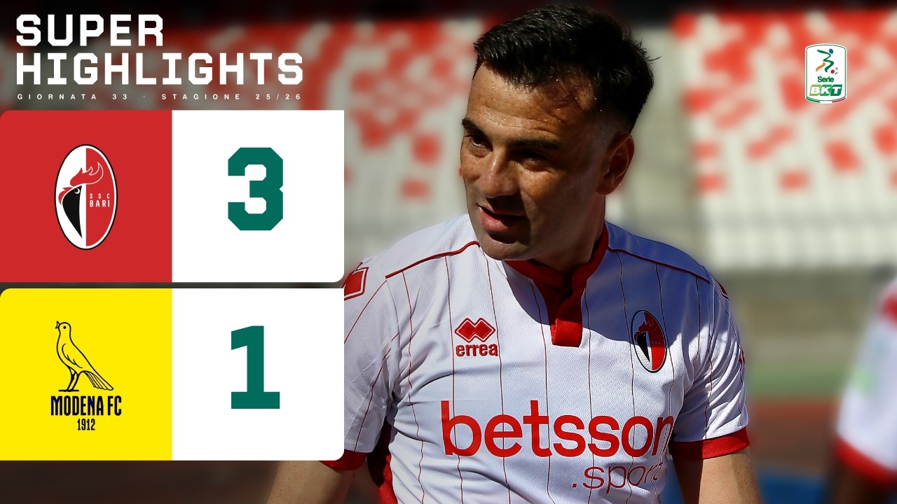 Bari vs Modena Highlights