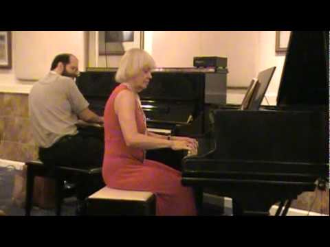 2-piano improvisation, Tom Brier & Squeek Steele