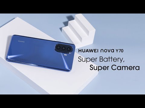 HUAWEI nova Y70 | Super Battery, Super Camera